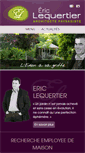 Mobile Screenshot of ericlequertier.com